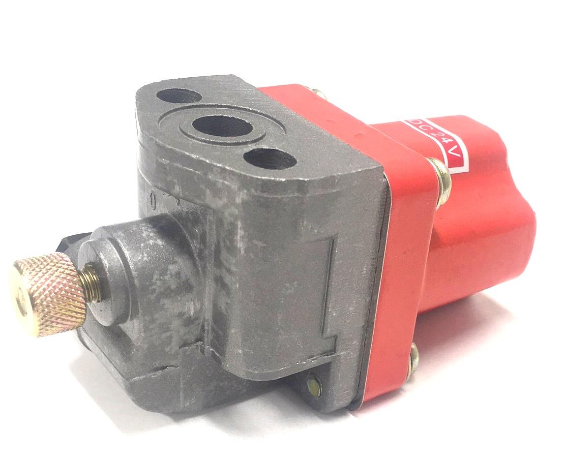 Electric Fuel Shut off Switch, 24 Volt Cummins NHC 250